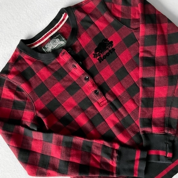 ROOTS Fleece Cabin Henley - Picture 5 of 9